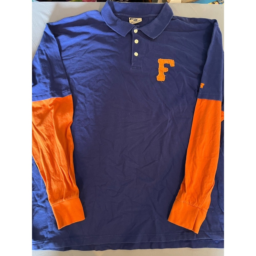 Vintage Russell Athletics University Of Florida Long Sleeve Short‎ 2XL